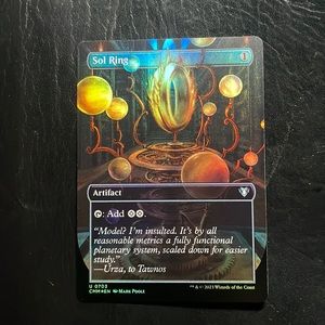 MTG - Sol Ring - Borderless - Foil - U 0703